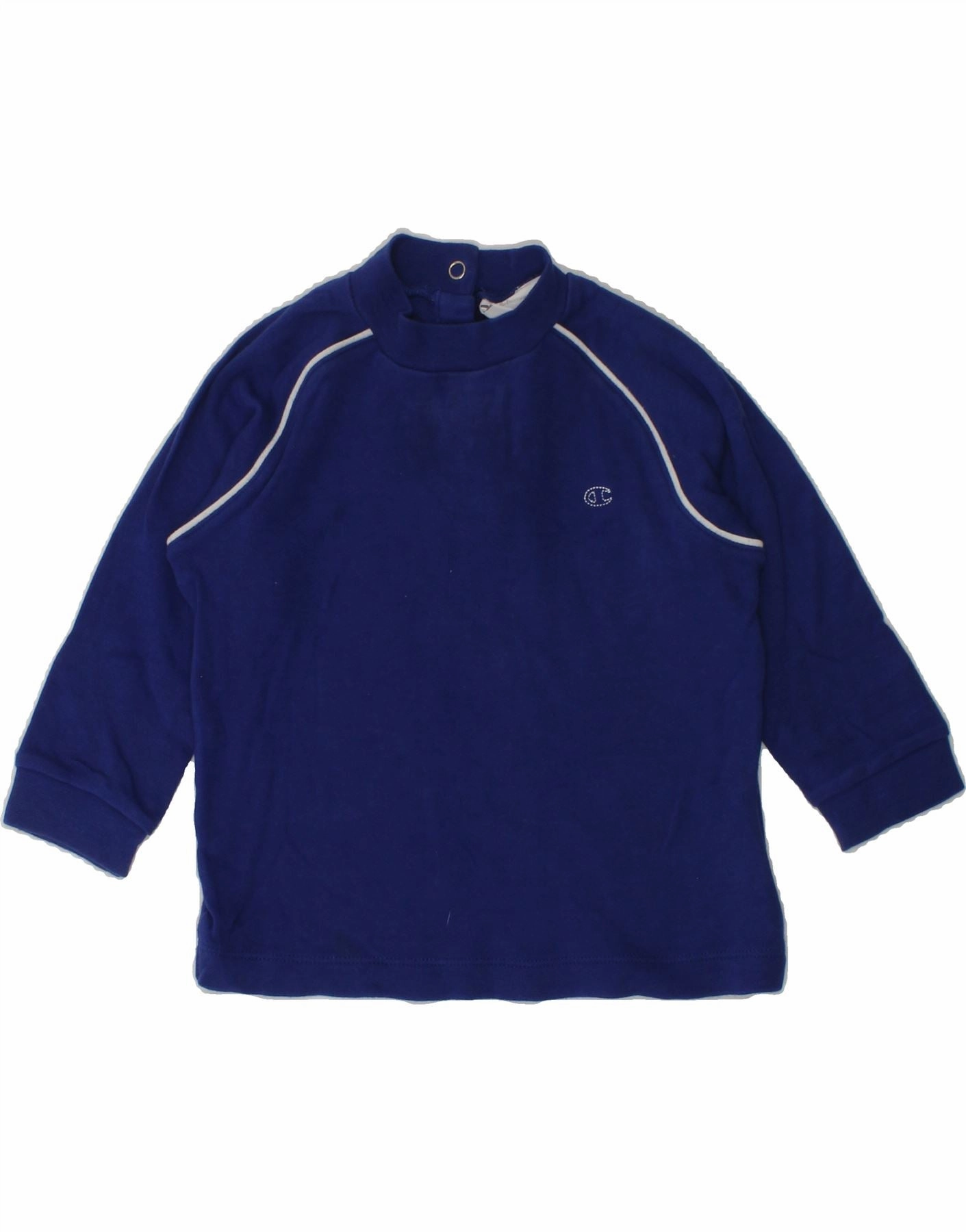 Home Comforted CHAMPION Baby Boys Sweatshirt Jumper 12-18 Months Navy Blue Cotton