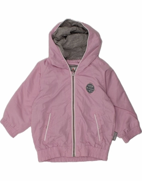 Climb Relaxed Motion CHAMPION Baby Girls Hooded Rain Jacket 12-18 Months Pink Polyester