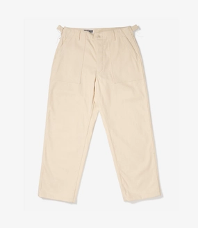 Ultra Stretch Fatigue Pant ?C Ecru Heavy Basketweave