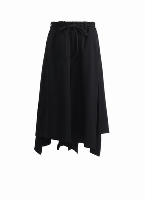 WOOL GABARDINE CIRCLE CROTCH PANTS Cozy And Stylish Sophisticated Charm