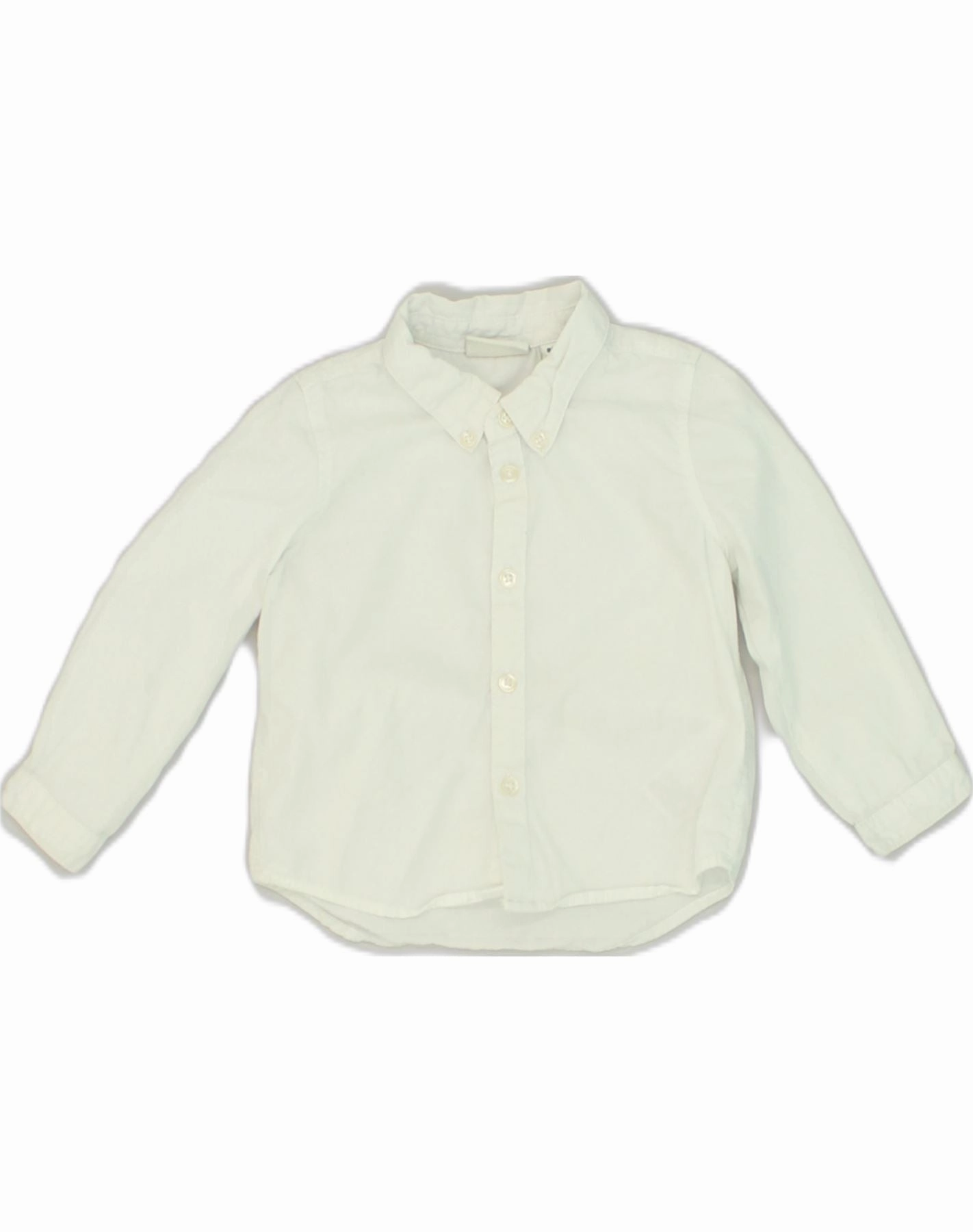 Tall friendly TOM TAILOR Baby Boys Shirt 9-12 Months White Cotton