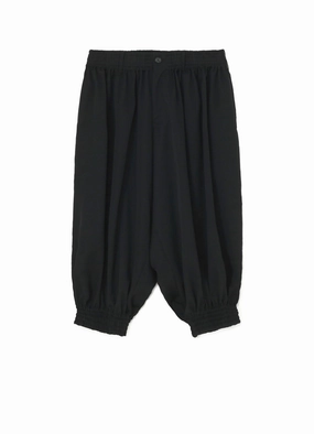 Urban Wear Corduroy texture GABARDINE GATHER PANTS