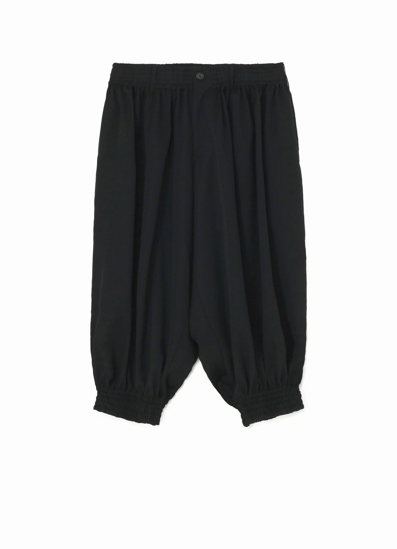 Urban Wear Corduroy texture GABARDINE GATHER PANTS