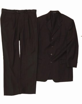 Smart Wear YVES SAINT LAURENT Mens 2 Piece Suit IT 50 Large W34 L28 Grey Classic