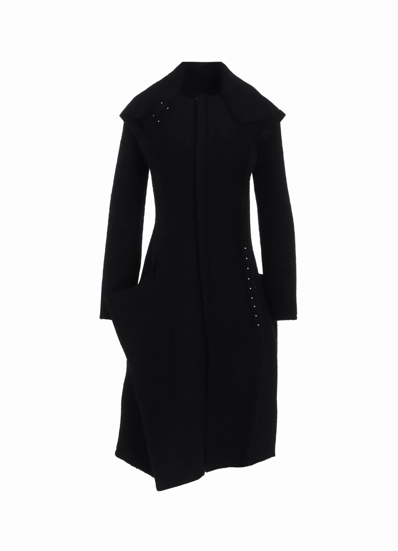 SHEEP PILE SQUARE JACKET suitable for group activities Heavy Duty Zippers