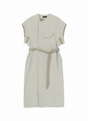 StretchableKnit Airy Touch 10oz DENIM SURGICAL GOWN DRESS