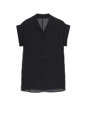 CHIFFON DRAPE SHIRT Teen Fashion