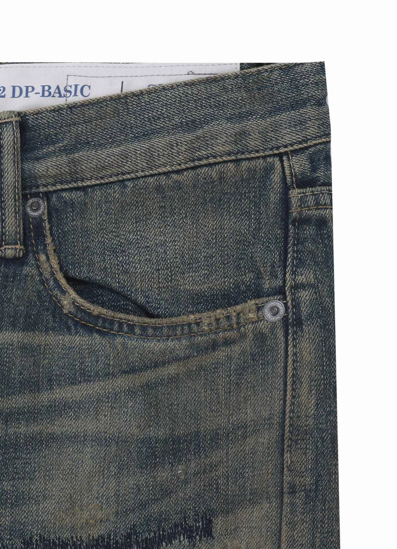 Lightweight Wear Durable Seam Construction Yohji Yamamoto x NEIGHBORHOOD SAVAGE DENIM DP BASIC PANTS