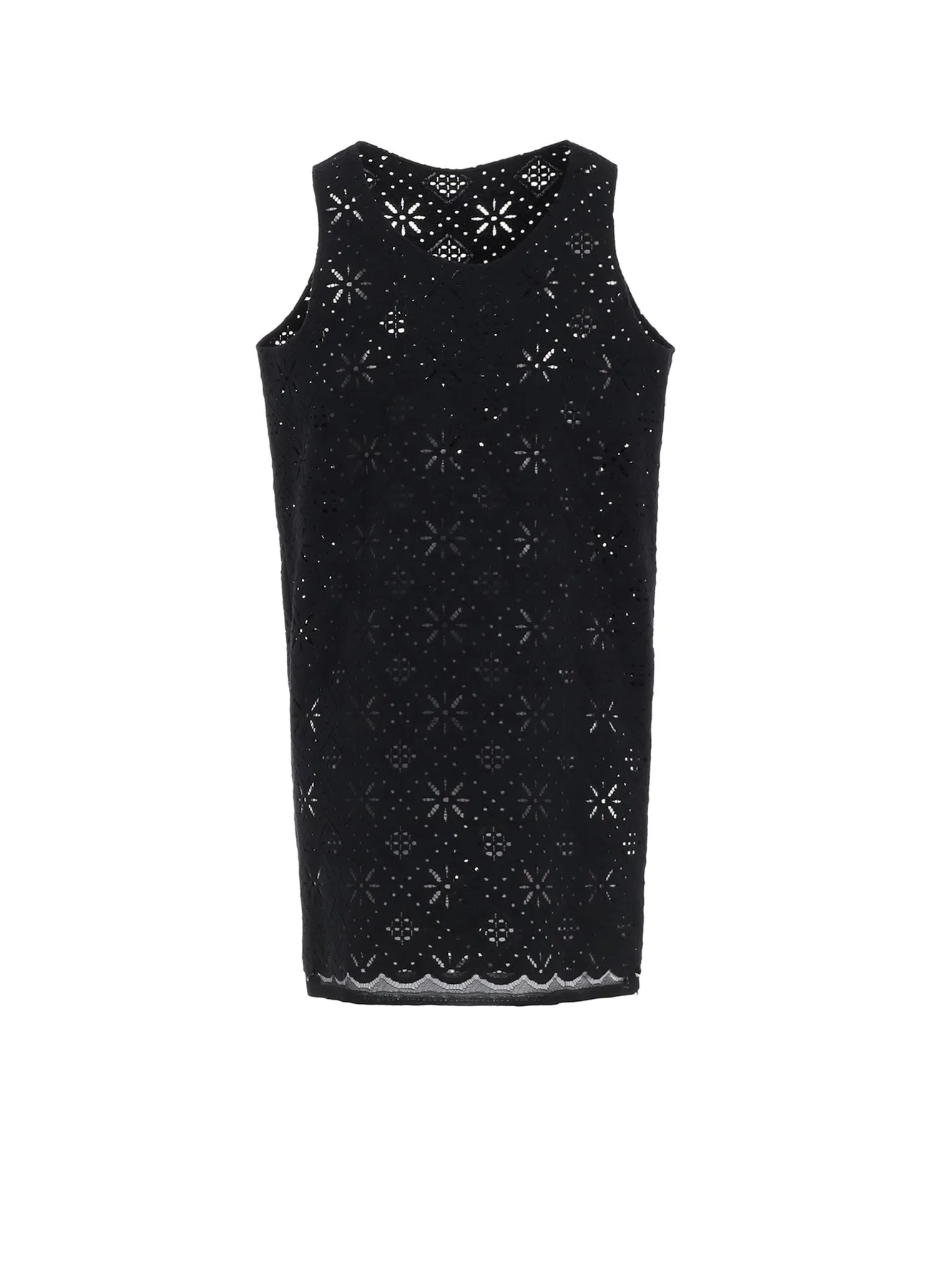Versatile Clothing COTTON LACE SLEEVELESS BLOUSE