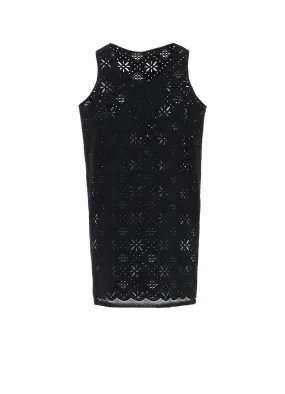 Versatile Clothing COTTON LACE SLEEVELESS BLOUSE