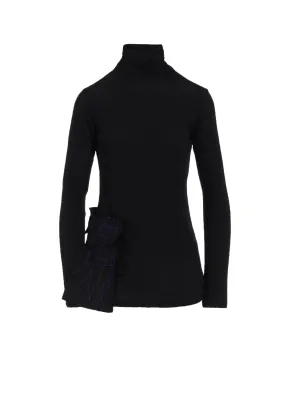 Summer Vibes COTTON SINGLE JERSEY HIGHNECK LONG T C