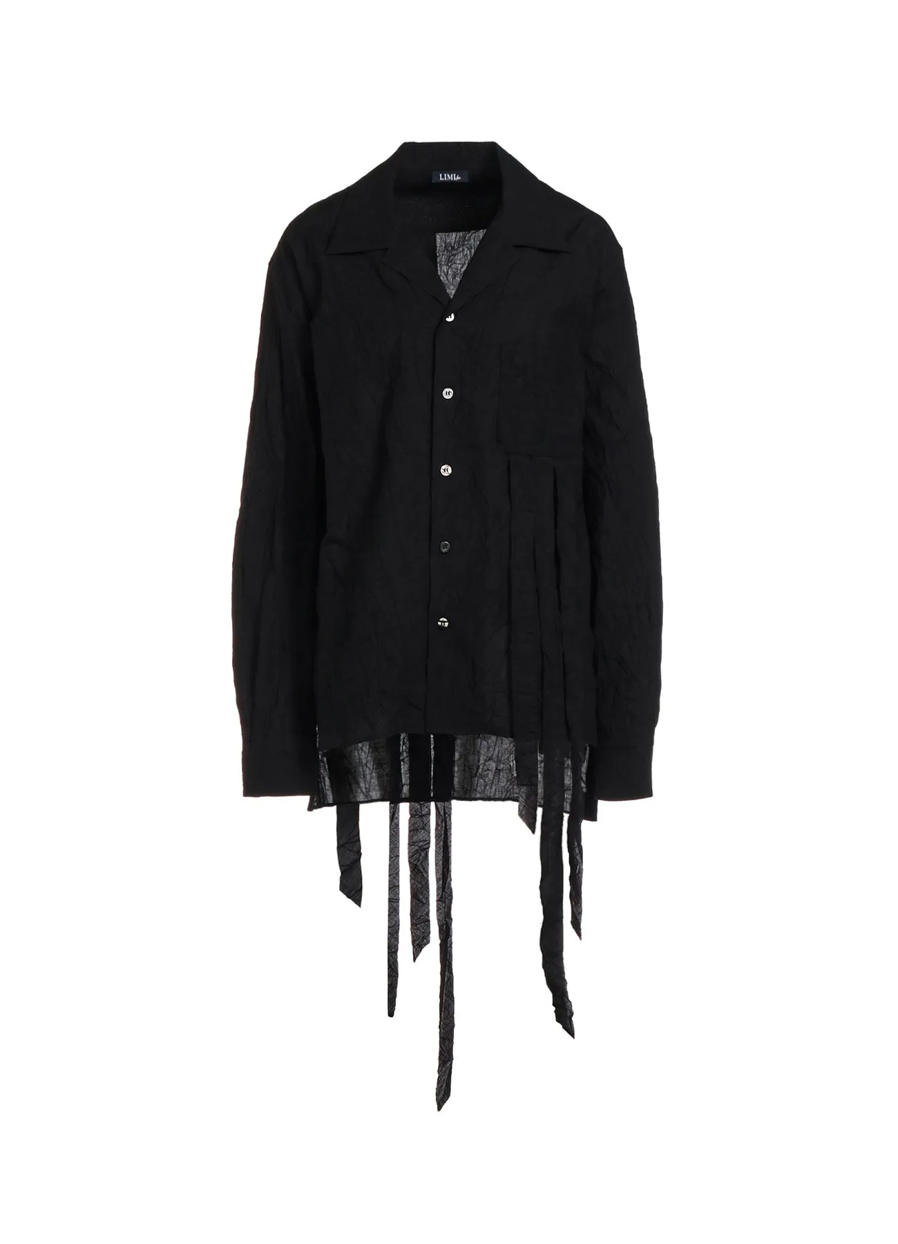 WASHER TYPEWRITER FRINGE SHIRT Monochrome Palette