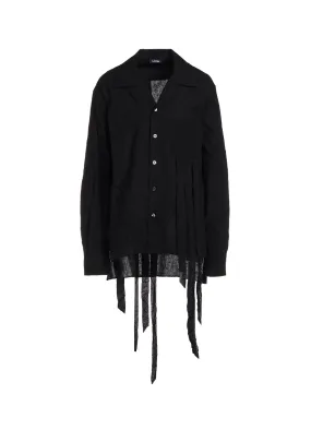 WASHER TYPEWRITER FRINGE SHIRT Monochrome Palette
