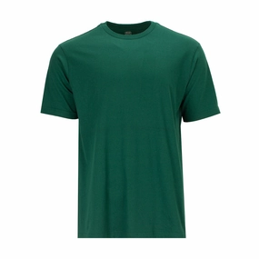 Cotton Blend Cozy and Light Classic Crew Tee - Mens