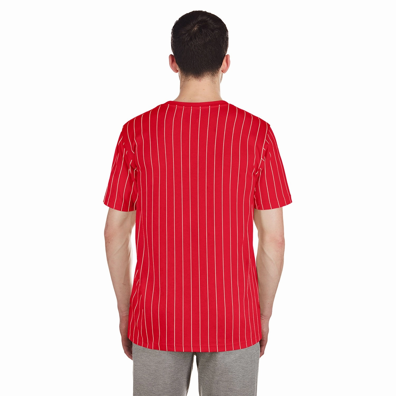 Comfortable Fit Wear Easygoing Design Angels Chrome Pinstripe Tee - Mens