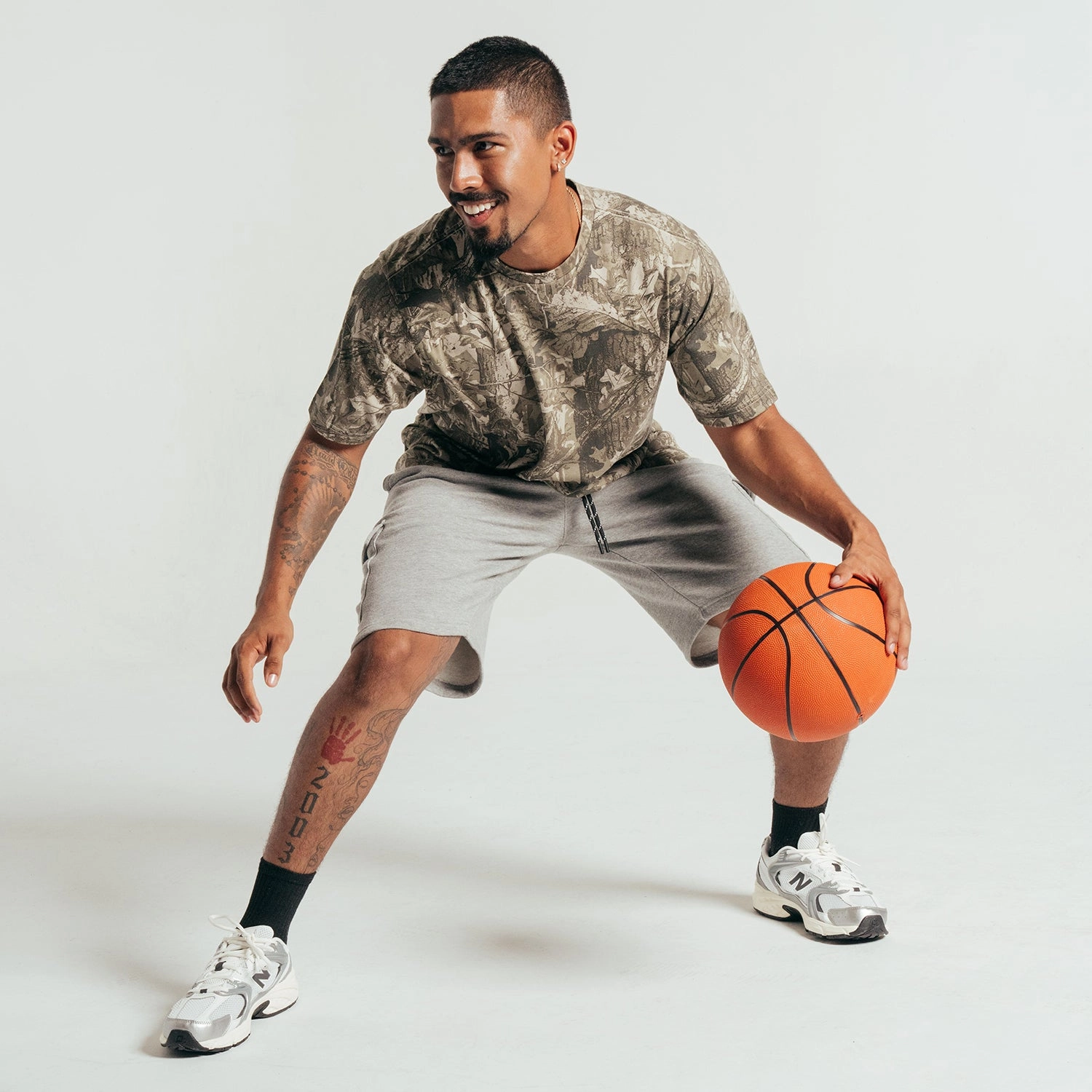 Fitness Ready Mesh Fabric Classic Fleece Cargo Short - Mens