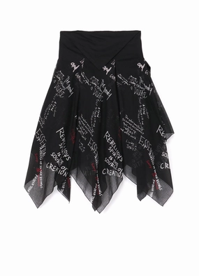 LIMI BIBLE PRINT 6-PANEL SKIRT Sophisticated and Relaxed