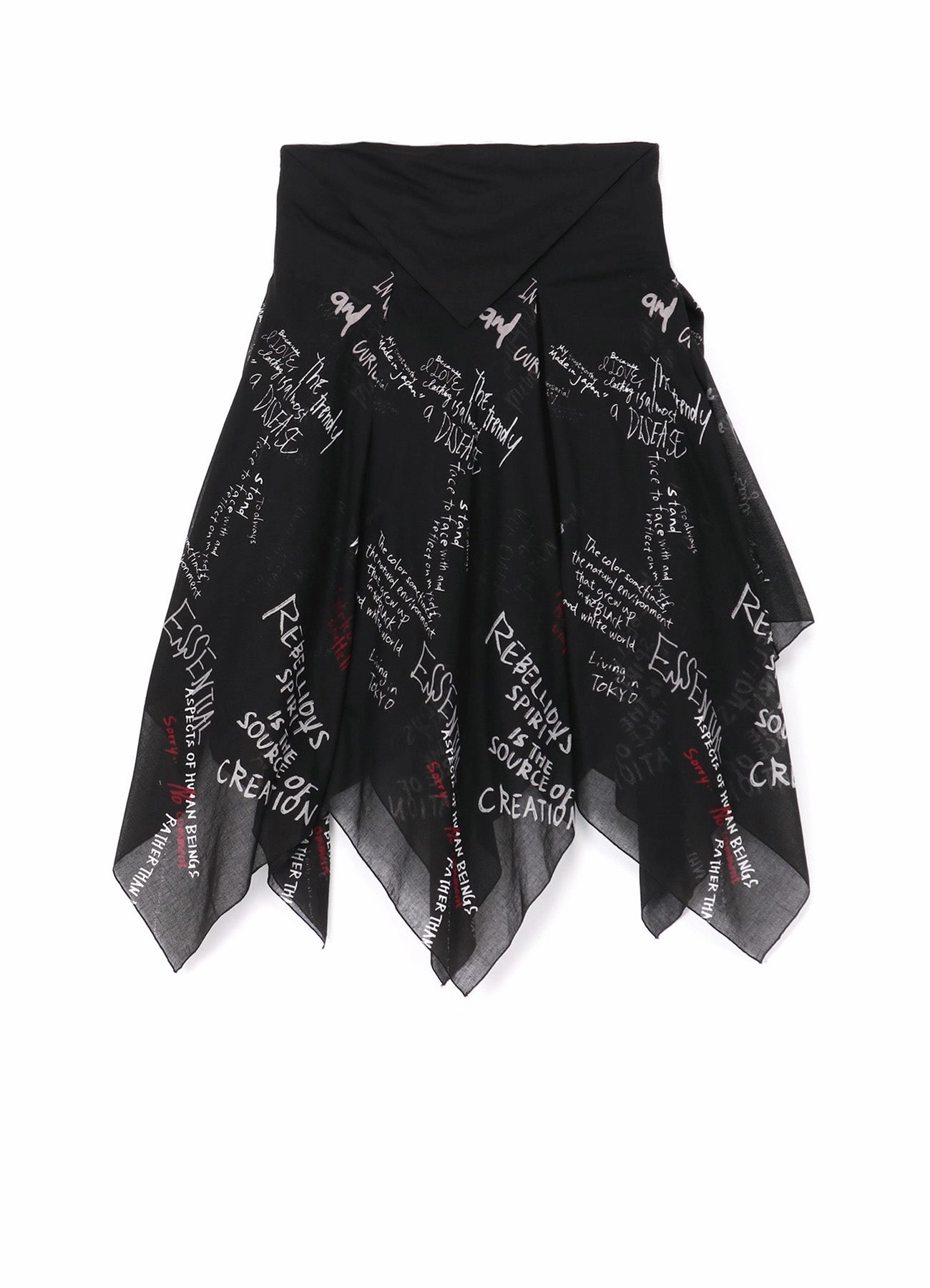 LIMI BIBLE PRINT 6-PANEL SKIRT Sophisticated and Relaxed