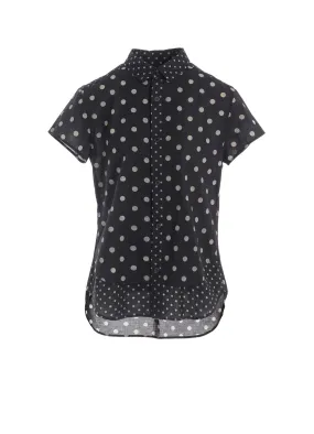 Summer Vibes 60/- COTTON LAWN DOT PRINT HALF SLEEVE BLOUSE