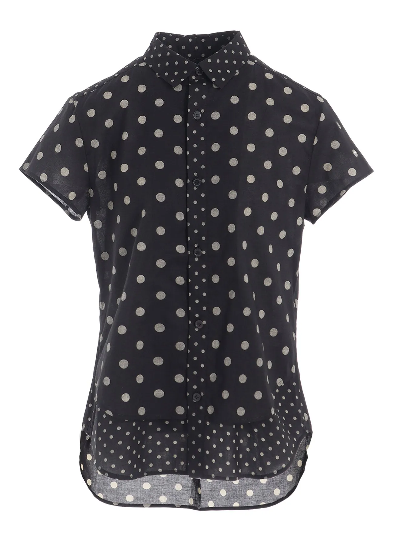 60/- COTTON LAWN DOT PRINT HALF SLEEVE BLOUSE Abstract art Conference Appropriate