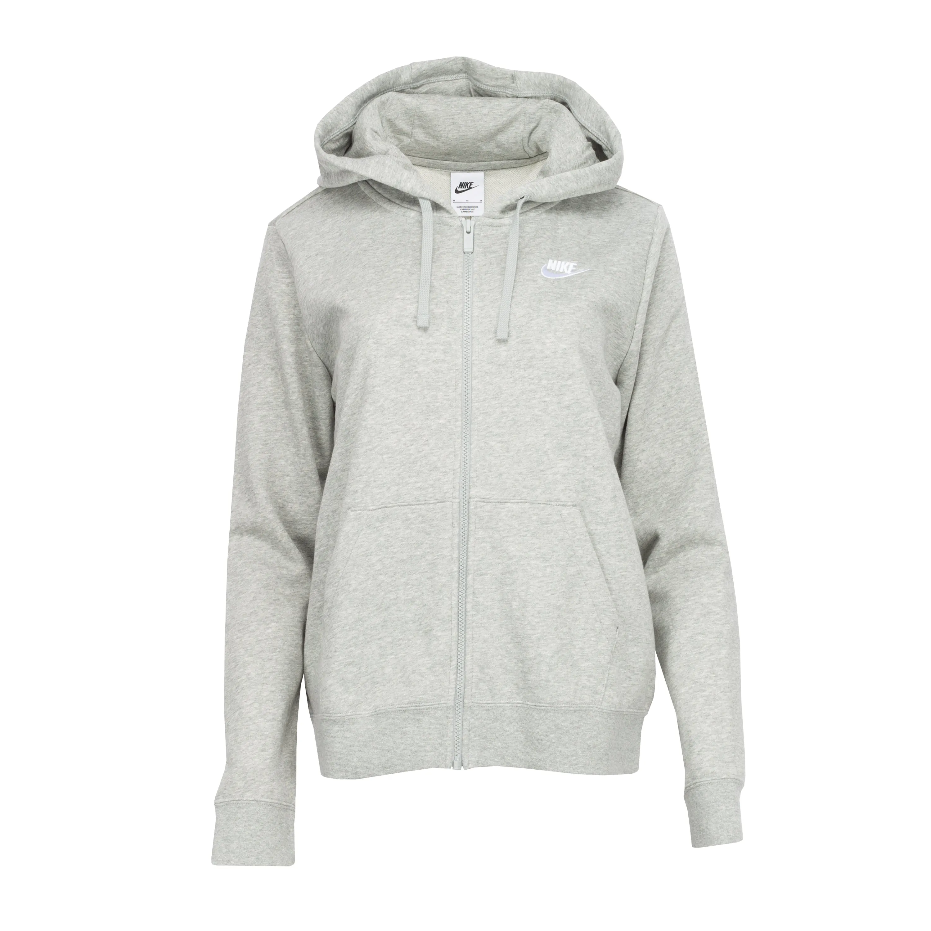 Club Fleece FZ Hoody - Womens Shiny Finish