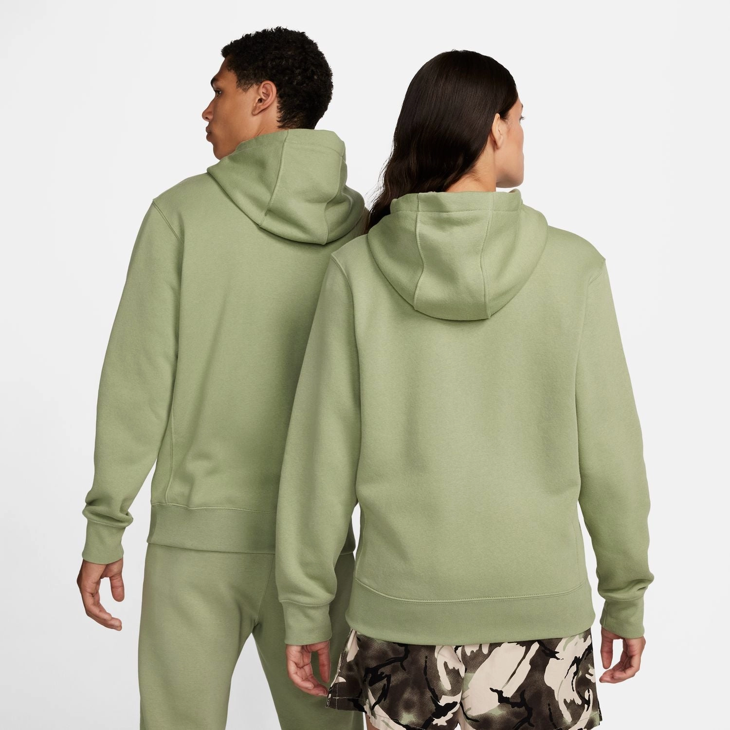 Club Fleece FZ Hoody - Mens Printed Pattern