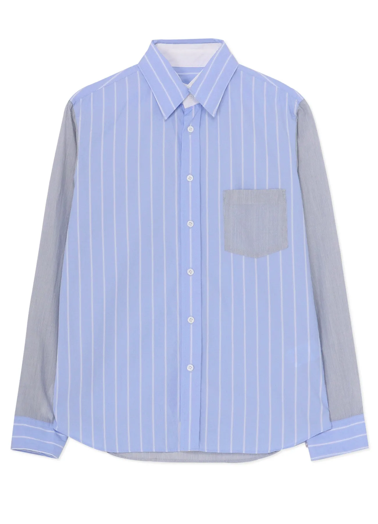 MICRO BROAD R-DETACHABLE COLLAR B Sophisticated Look