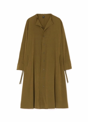 COLLARLESS A-LINE DRESS Flattering Fit for All Event Ready