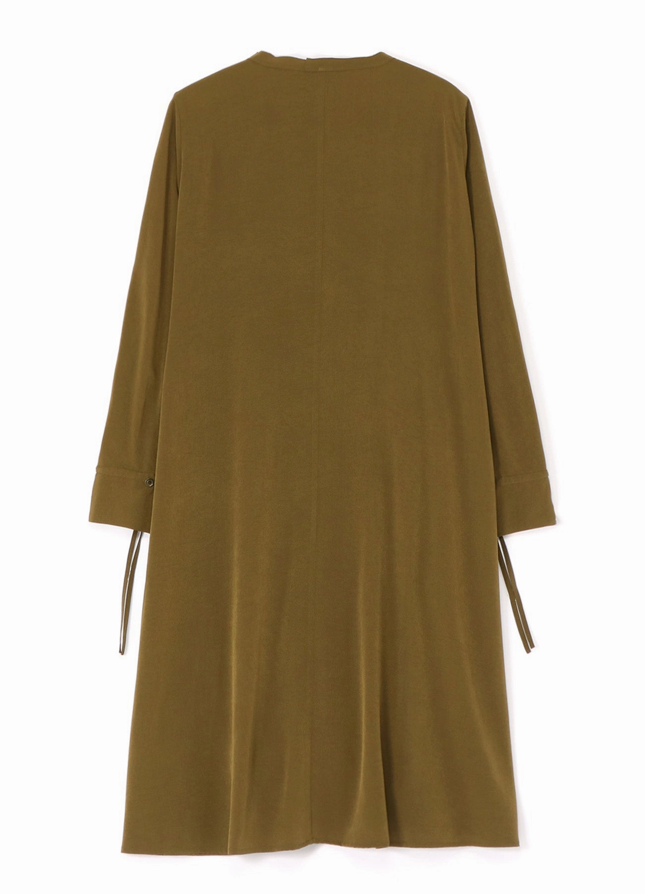 COLLARLESS A-LINE DRESS Daily Chic Hip-Flattering