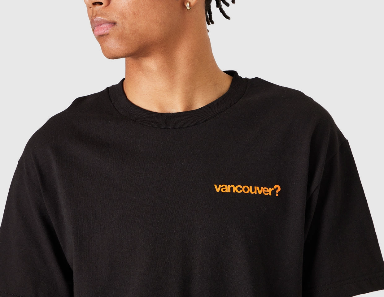 size? Vancouver Logo T-shirt / Black AllDay Comfort