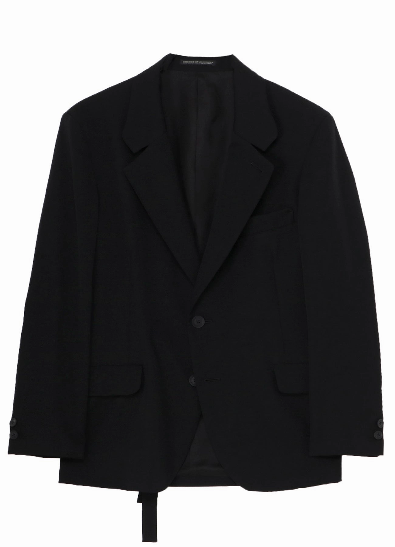 WOOL GABARDINE INNER BELT JACKET Work Ready