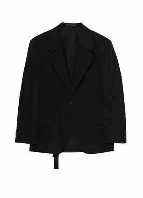 Check Softshell Technology WOOL GABARDINE INNER BELT JACKET