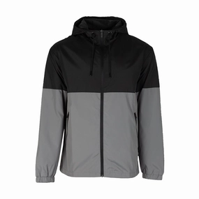 Fleece Lined Colorblock Windbreaker - Mens