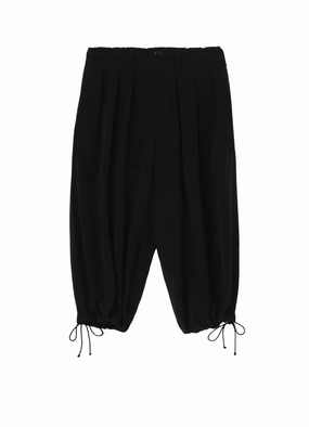 CREPE DE CHINE BALLOON PANTS Multi Pocket Configuration Possibility