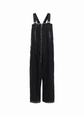 SPOTTED DENIM OVERALLS Layer Ready