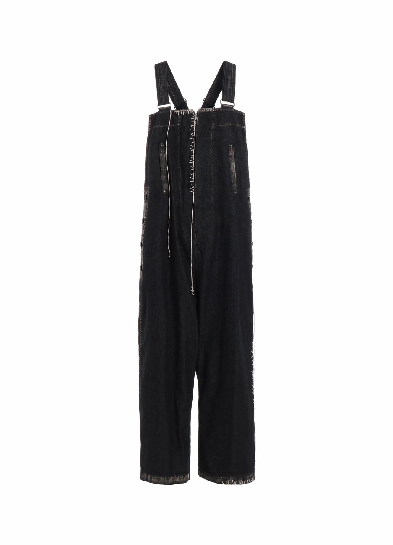 SPOTTED DENIM OVERALLS Layer Ready