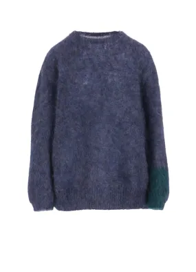 COLOR SCHEME MOHAIR PULLOVER Classic Warmth