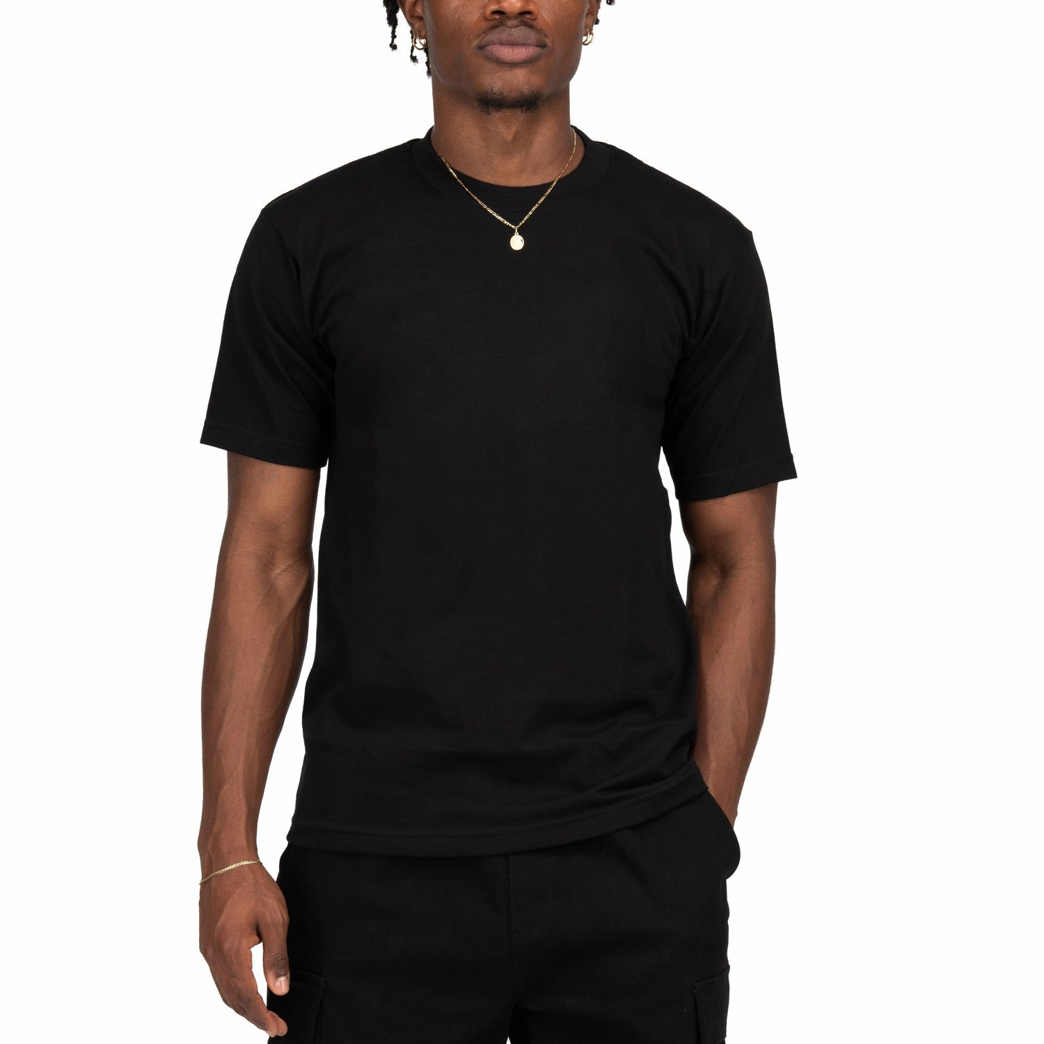 Heavyweight Solid Crew Neck - Mens timeless Eco Friendly Material