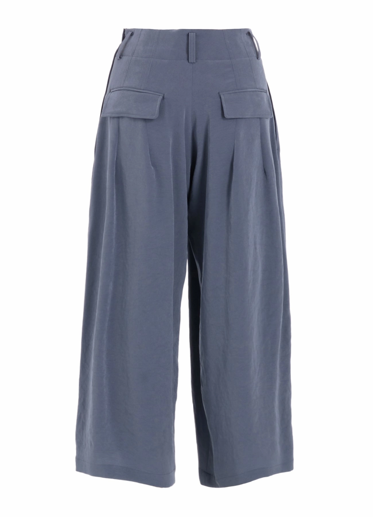 CREPE de CHINE RANDOM TUCK PANTS Odor control