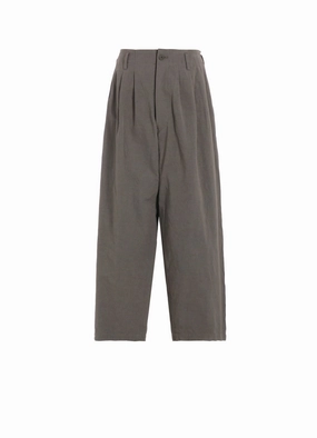 COTTON POPLIN PANTS WITH SIDE TAPE DETAIL Stretchable Comfort