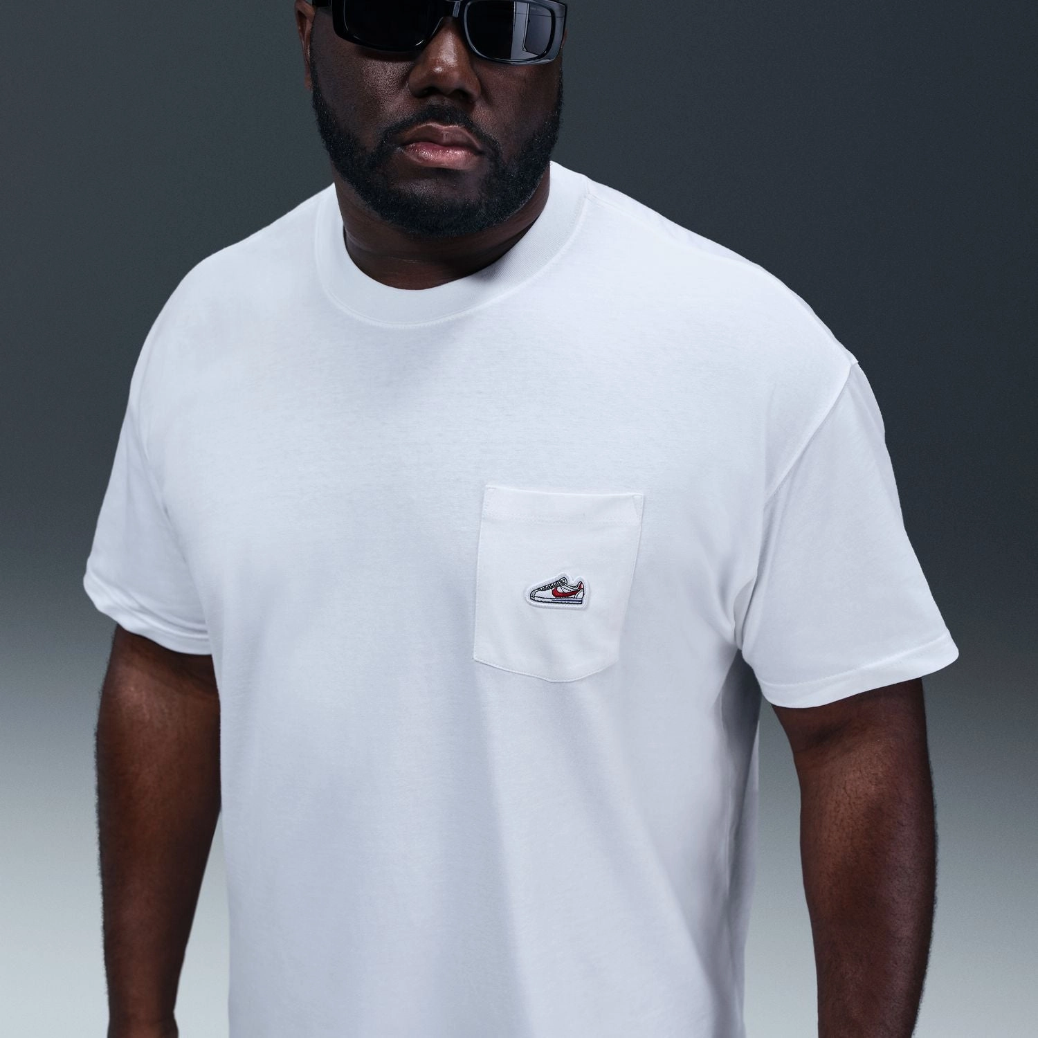 Simple and Light NonIronTechnology M90 Snkr Patch Tee - Mens