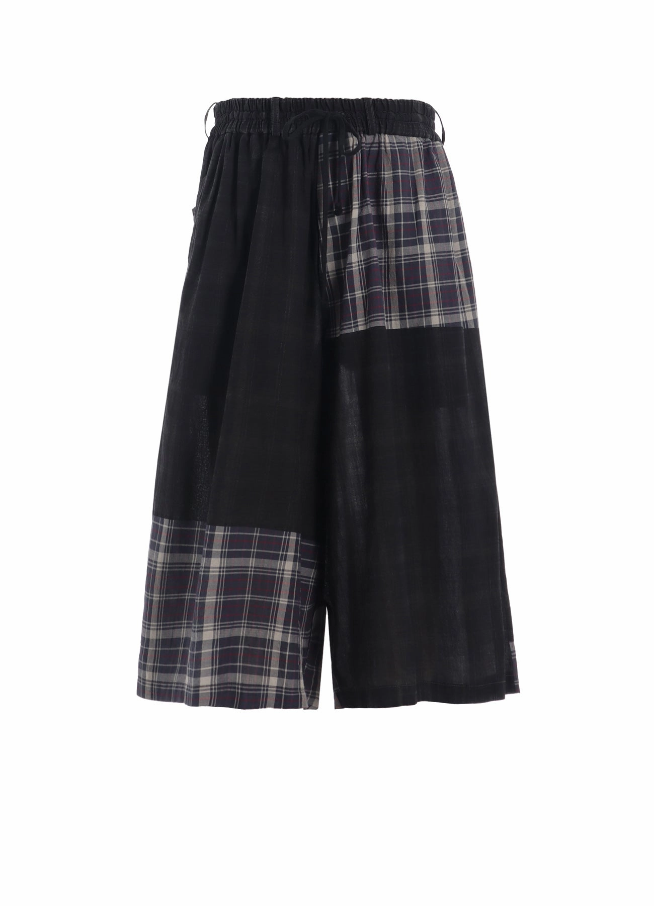 All Purpose Perfect Stretch MADRAS CHECK PIGMENT PRINT CULOTTE PANTS