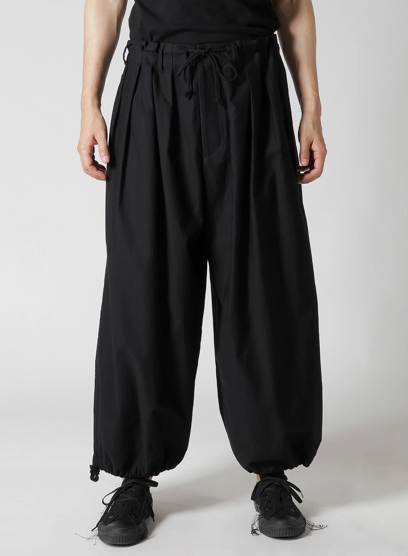 WIDE TWILL STANDAED BALLON PANTS Everyday Layer
