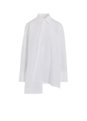 Unisex Design BROAD R-ASYMMETRY BLOUSE