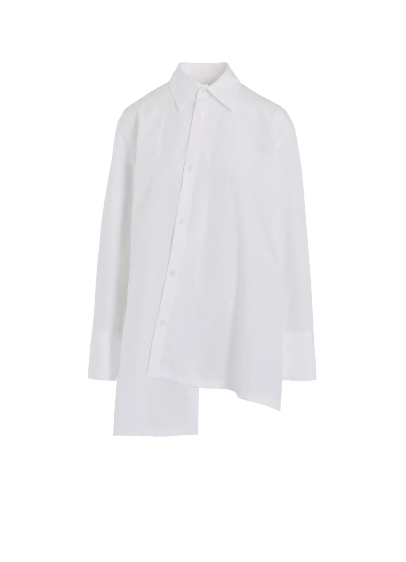 Unisex Design BROAD R-ASYMMETRY BLOUSE