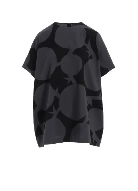 BBQ Party Smooth Texture SPIKY POKA DOTS BIG BLOUSE