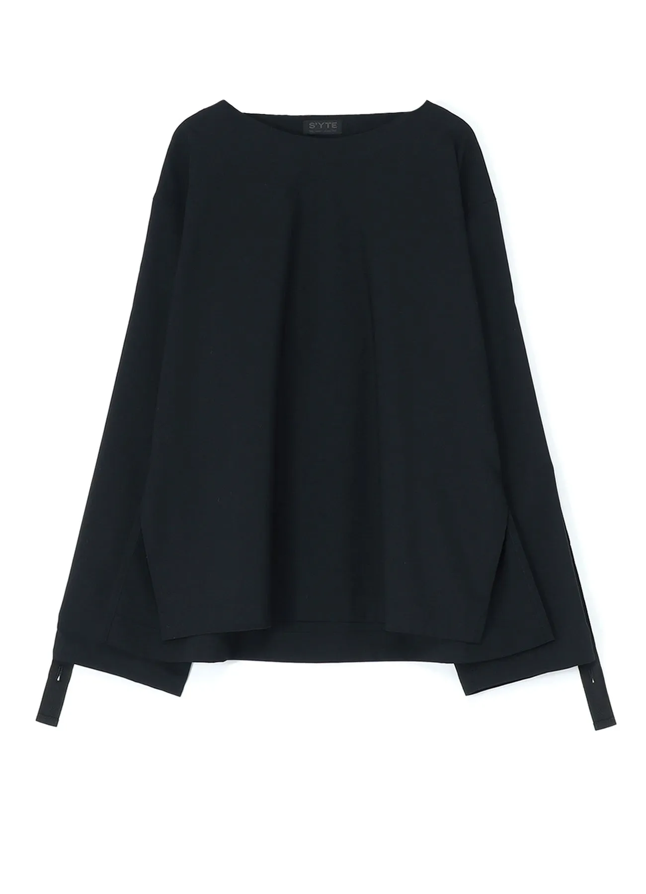 Streetwear Preppy Vibe WOOL/POLYESTER TROPICAL CREW NECK TAPED SLEEVES PULLOVER SHIRT