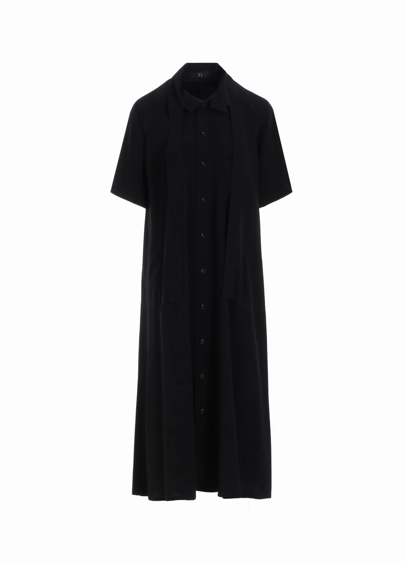 City Layer Functional Style CREPE de CHINE BOW TIE RAGLAN DRESS