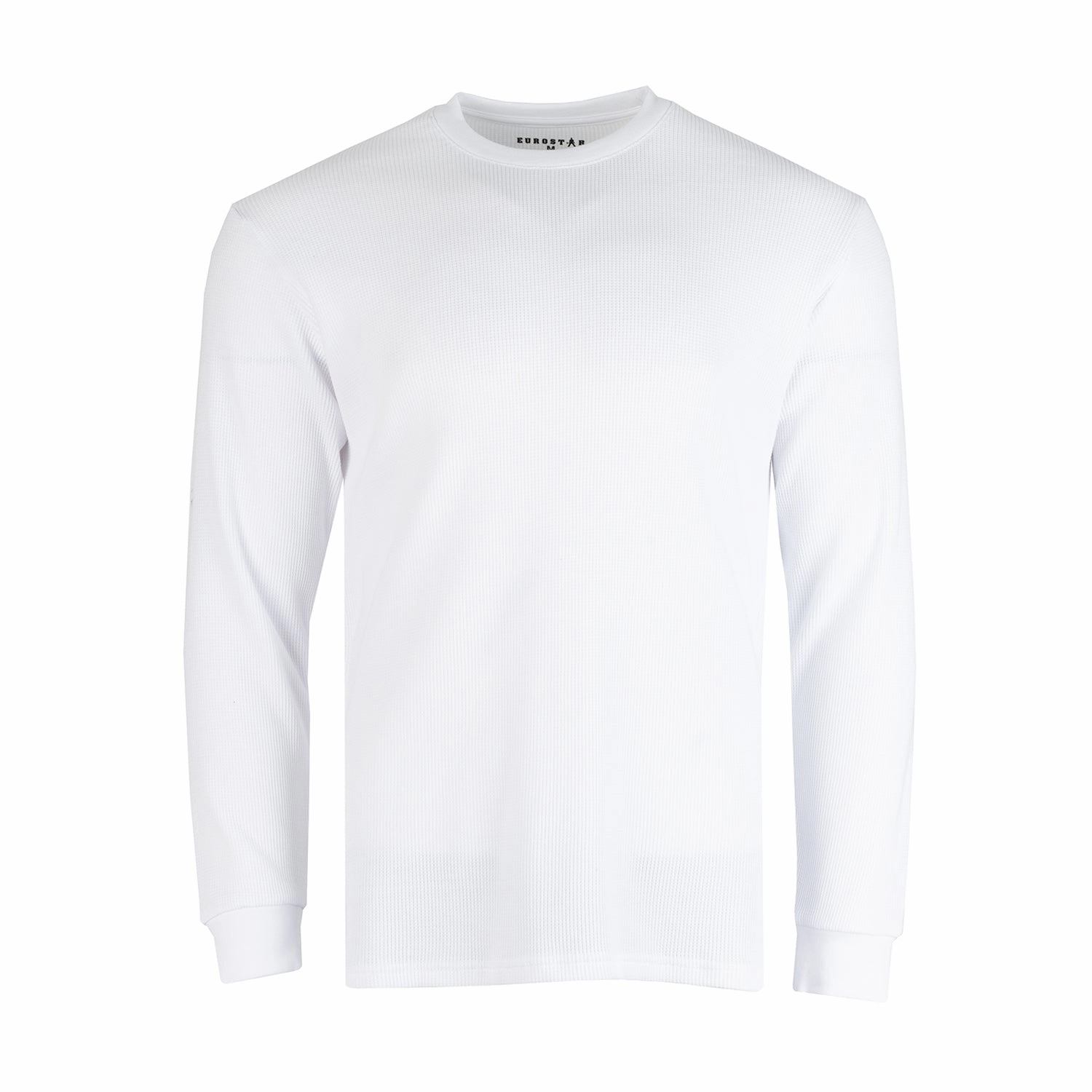 Long Sleeve Solid Thermal - Mens Chilly Day Comfort