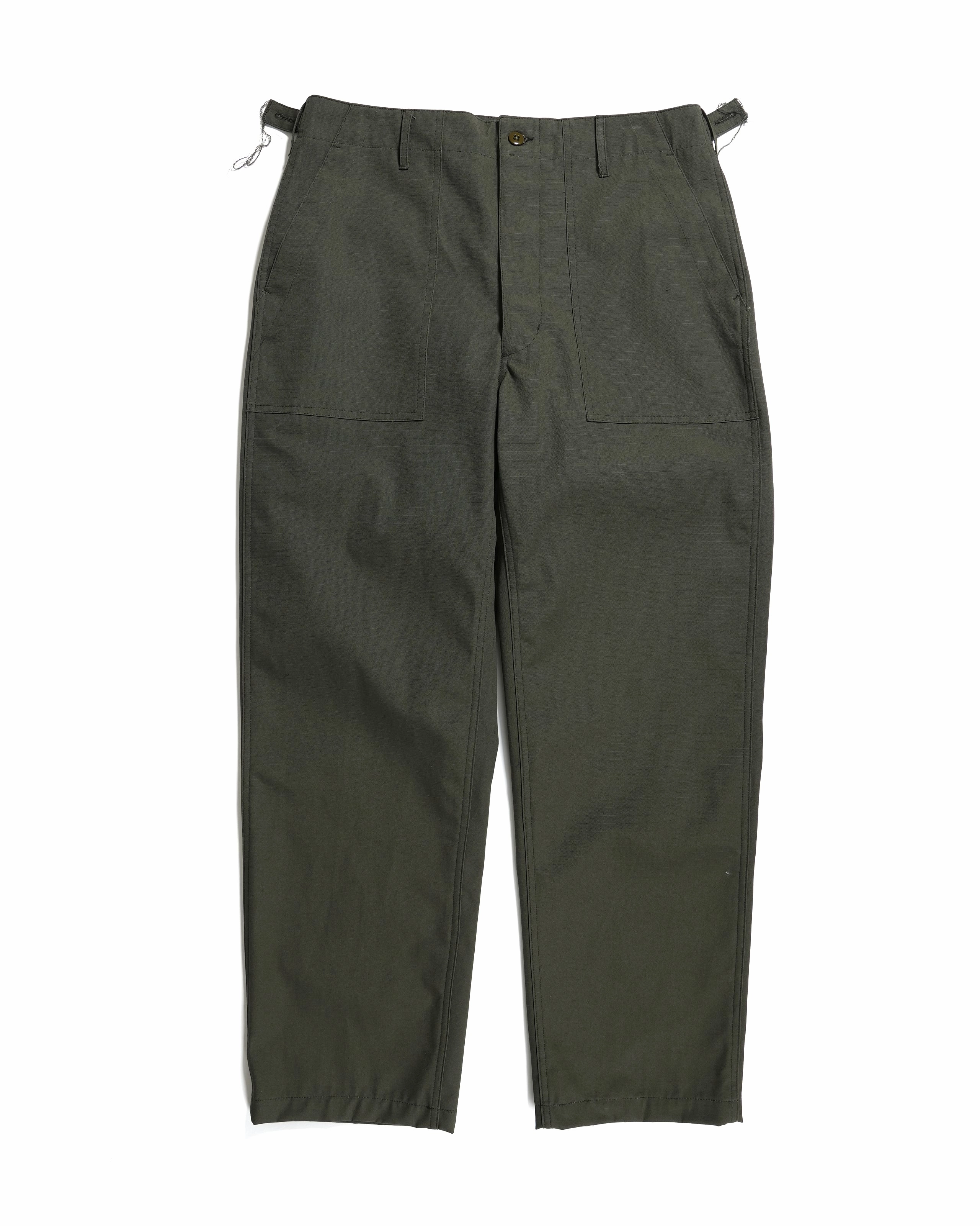 Wind Resistance Comfortable Waistband Fatigue Pant Combo - Olive Heavyweight Ripstop Cotton